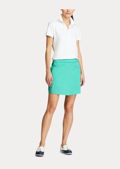 Ralph Lauren Perforated Stretch Golf Kort Nederdel Dame Danmark (RIHFX9571)